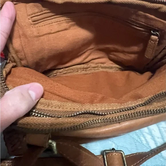 Brown Genuine Leather Women's Bag Brand new with tag 🏷️ - Picture 5 of 7